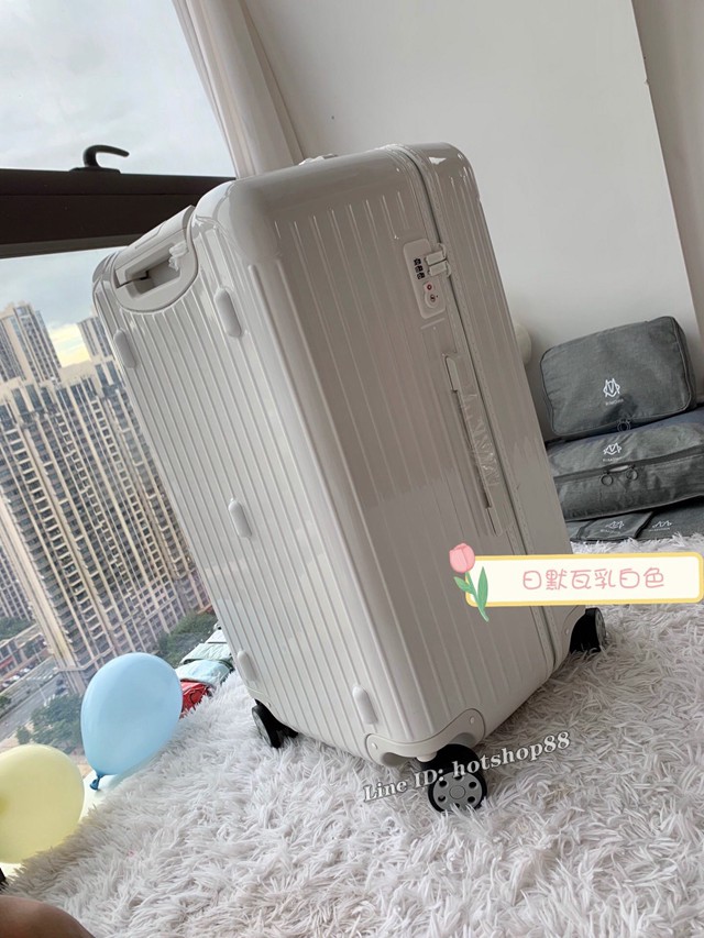 RIMOWA行李箱四輪拉杆箱 日默瓦Trunk方胖子運動版pc款TFBOYS易烊千璽代言彩色行李箱 gdx1535